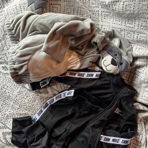 Nike Kids Black Track Pants